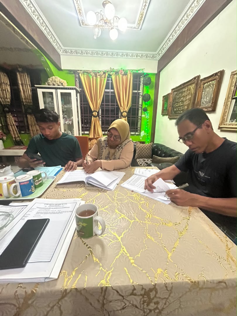 Nasrun memberikan konsultasi hartanah