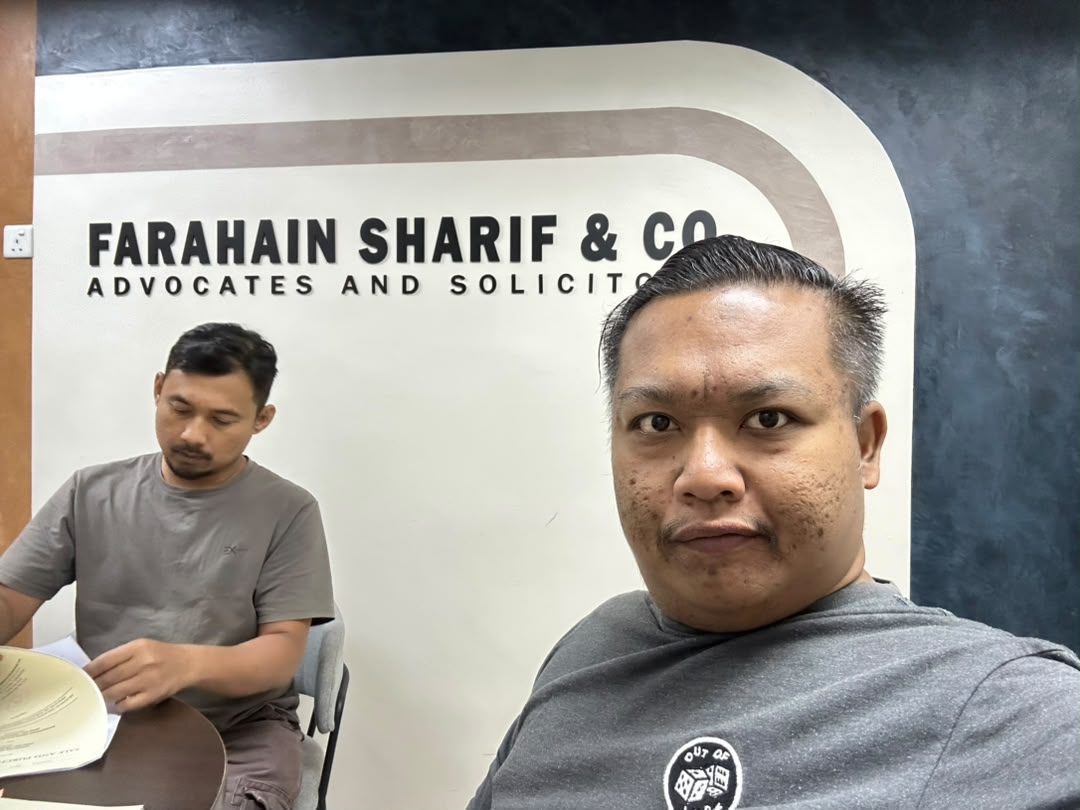 Nasrun bersama pasukan hartanah